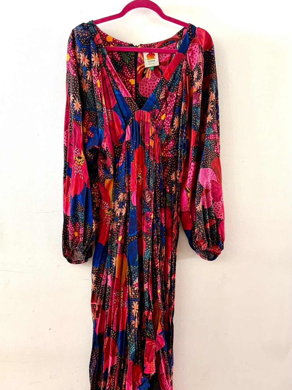 FARM Rio Snake Garden Maxi Dress in Multicolor - Picture 3 of 3